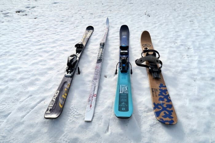 Tipos de Esquís